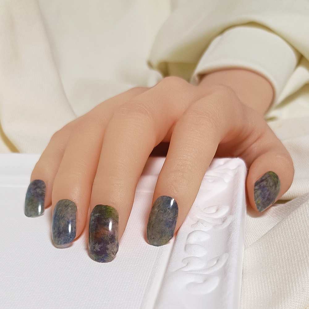 半硬化ジェルネイルシール Gel Nail Stickers【A020】Impressionism Renoir