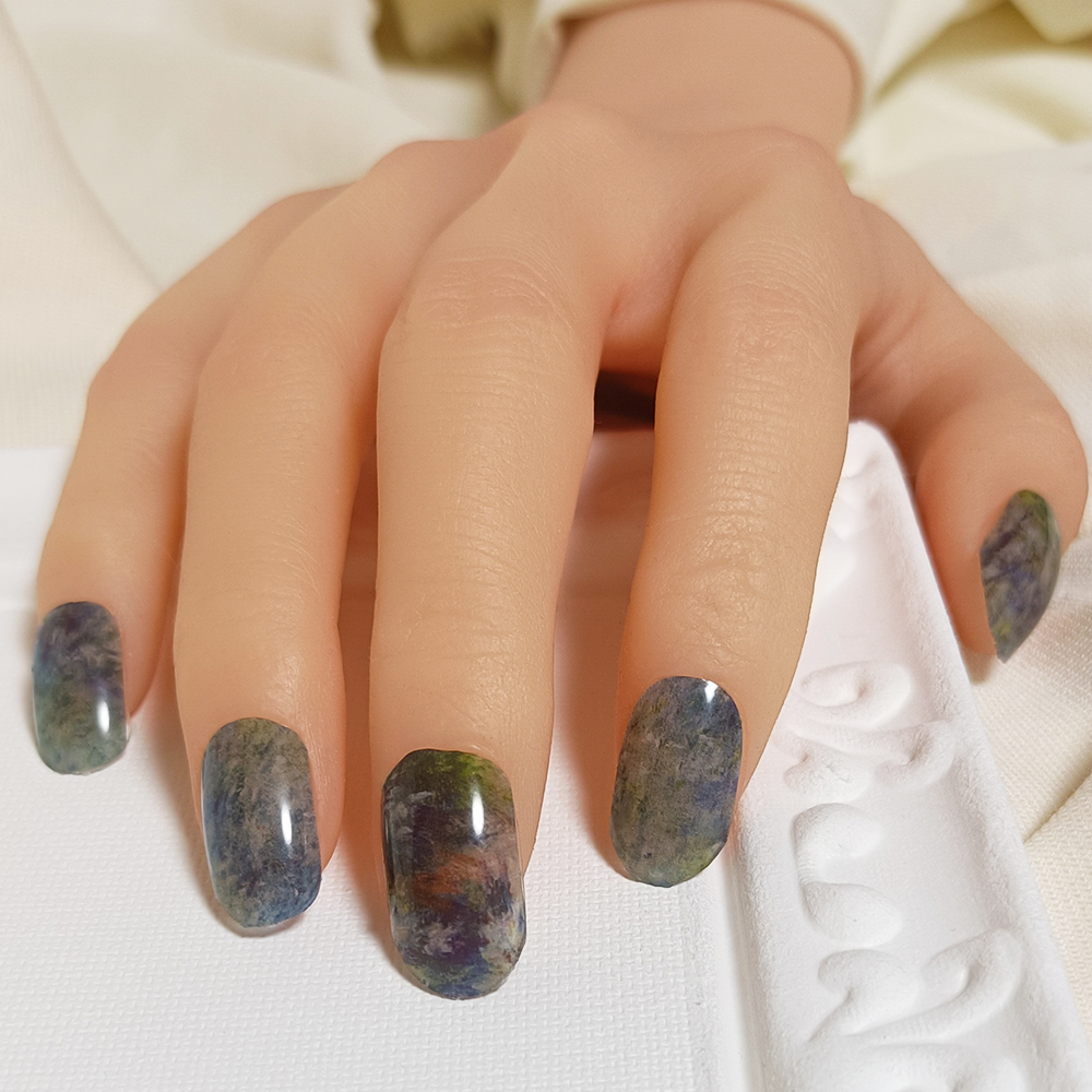 半硬化ジェルネイルシール Gel Nail Stickers【A020】Impressionism Renoir