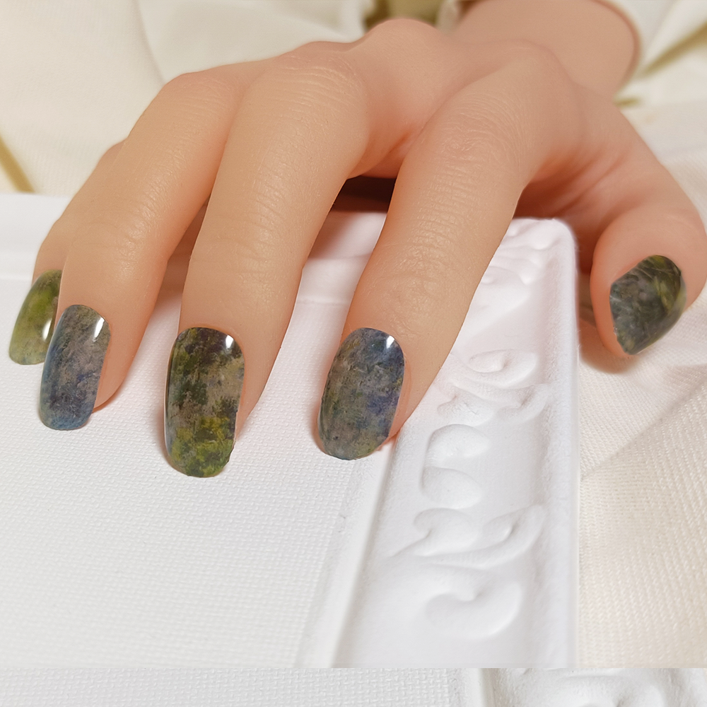 半硬化ジェルネイルシール Gel Nail Stickers【A020】Impressionism Renoir
