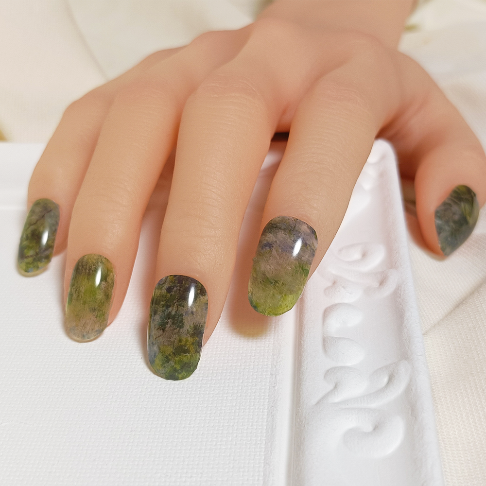 半硬化ジェルネイルシール Gel Nail Stickers【A020】Impressionism Renoir