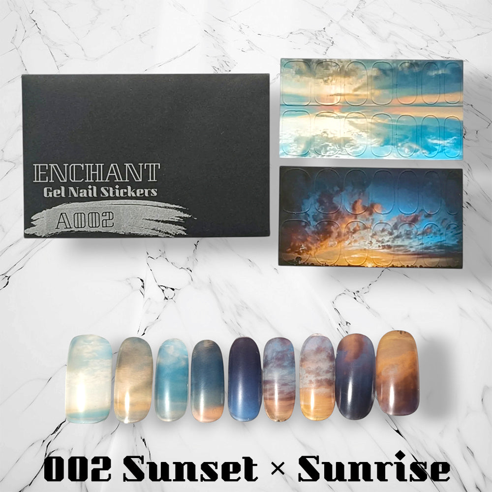 ネイルシールライトセット Gel Nail Stickers【Type:A】 + Hand Light