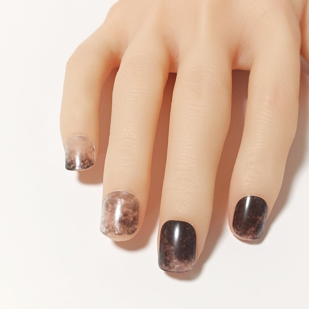 半硬化ジェルネイルシール Gel Nail Stickers【B004】Night sky - ENCHANT