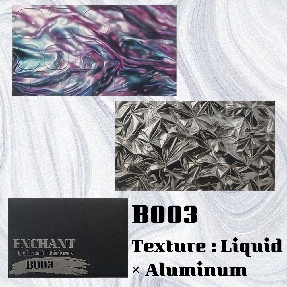 Nail Sticker Light Set Gel Nail Stickers [Type: B] + Hand Light