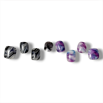 Nail Sticker Light Set Gel Nail Stickers [Type: B] + Hand Light