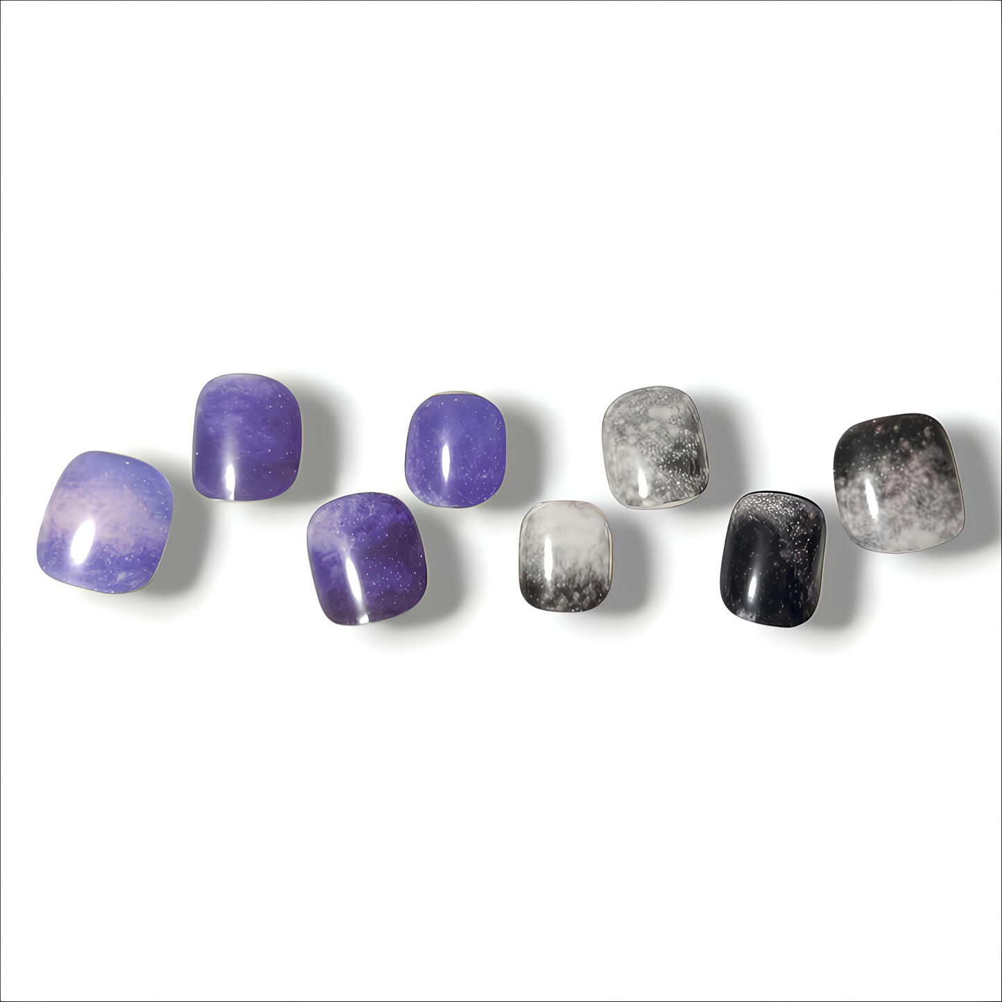Nail Sticker Light Set Gel Nail Stickers [Type: B] + Hand Light