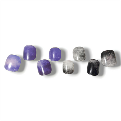 Nail Sticker Light Set Gel Nail Stickers [Type: B] + Hand Light