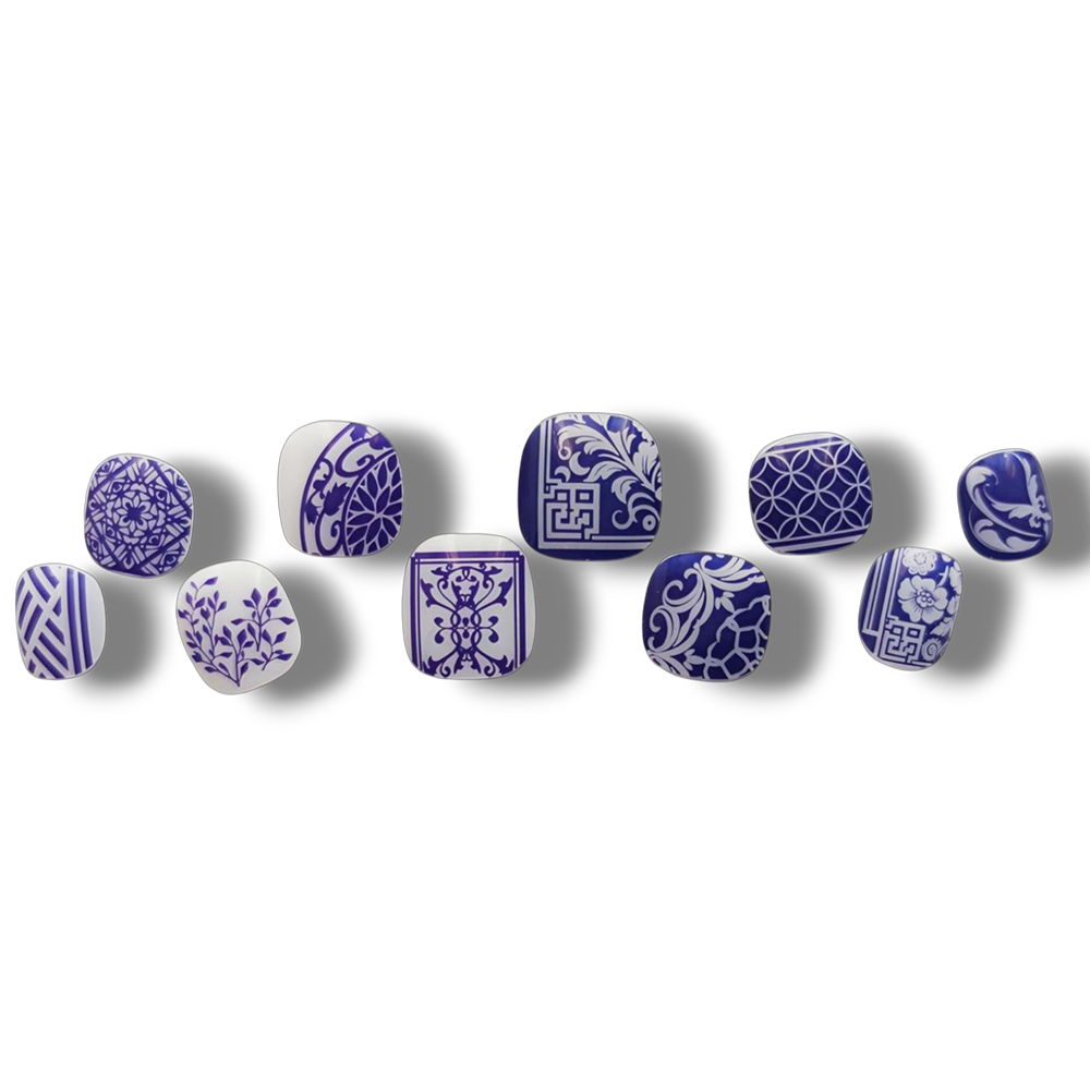 Nail Sticker Light Set Gel Nail Stickers [Type: A] + Hand Light
