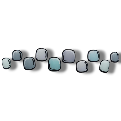 Nail Sticker Light Set Gel Nail Stickers [Type: A] + Hand Light