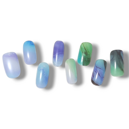 半硬化ジェルネイルシール　Gel Nail Stickers【A006】Alcohol ink : Gradation