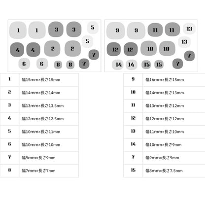 Gel Nail Stickers【B003】Texture : Liquid × Aluminum.